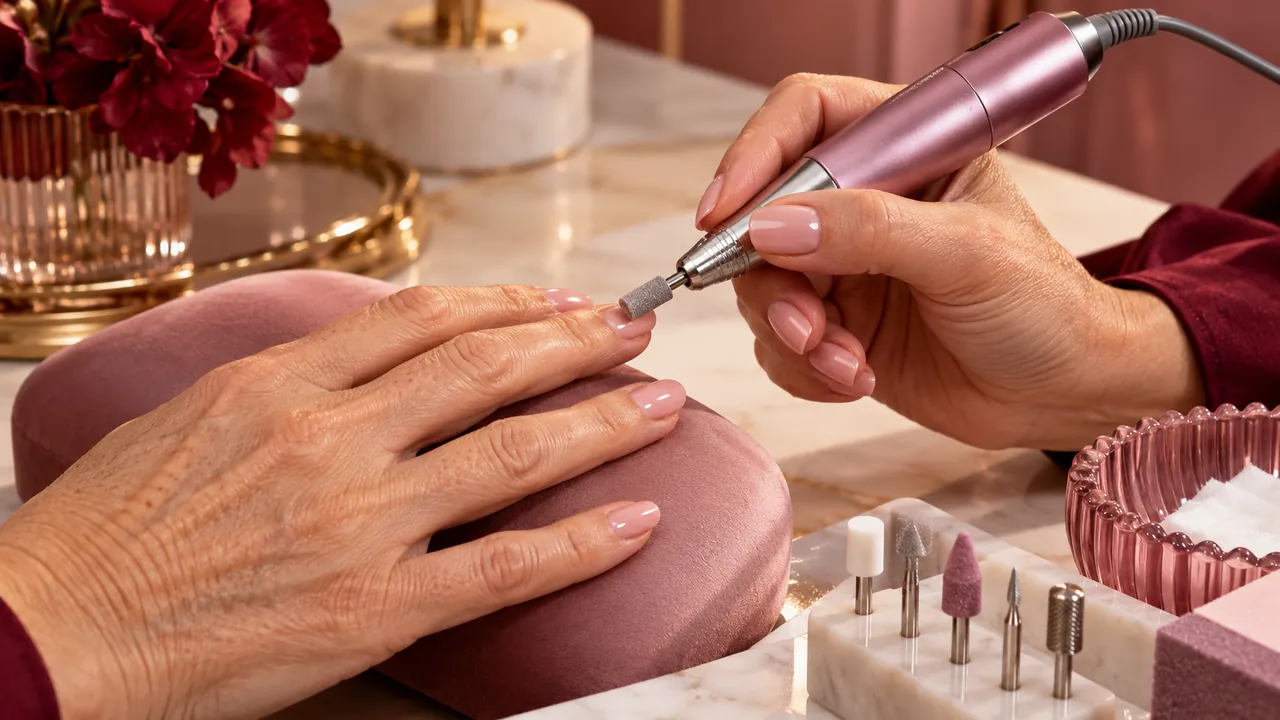Imagem editorial sobre para que serve a lixa elétrica no guia lixa elétrica para unhas: como escolher e usar com segurança