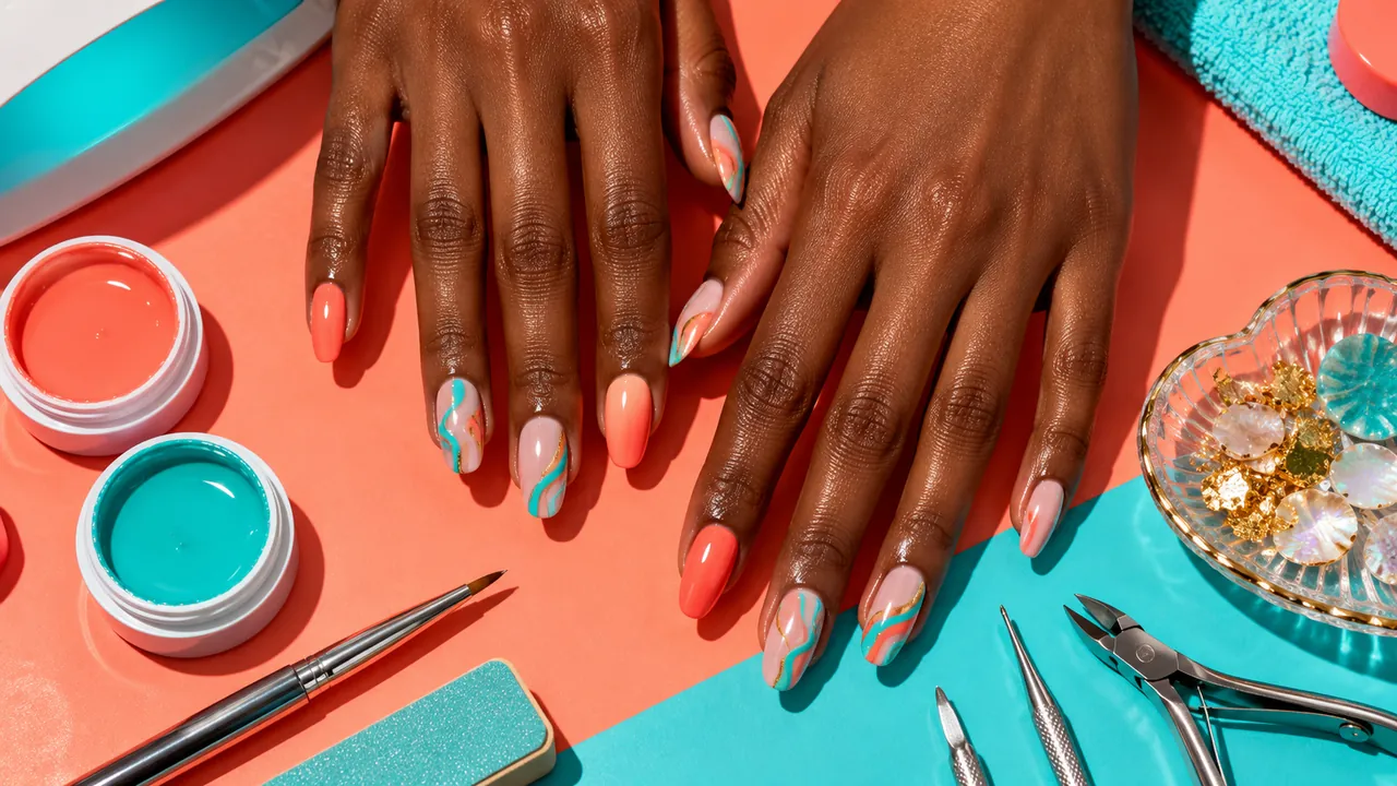 Imagem editorial sobre ideias de decoração em gel no guia unhas decoradas em gel: modelos, ideias e como escolher