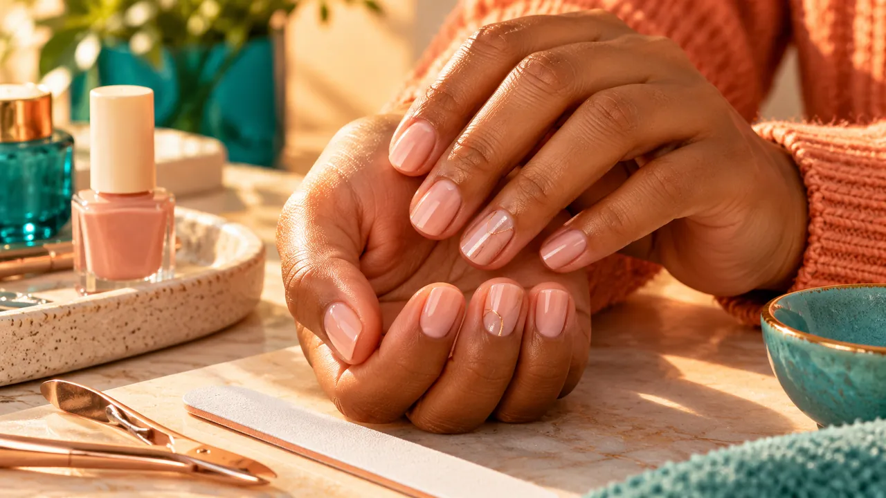 Imagem editorial sobre ideias de unhas em gel simples no guia unhas em gel simples e delicadas: ideias discretas