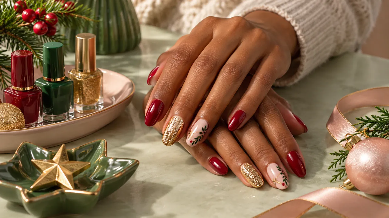 Imagem editorial sobre unhas para noiva no guia unhas para ocasiões: noiva, formatura, festas e datas especiais