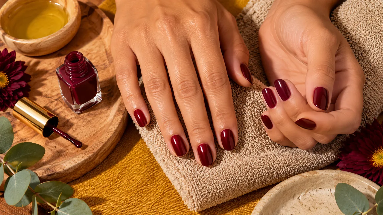 Imagem editorial sobre como é a unha redonda no guia unhas redondas: modelos, decoradas e como fazer